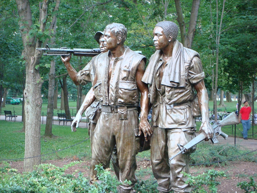 Washington DC [2009 July 03] 215.JPG - Scenes from The Vietnam Veterans Memorial